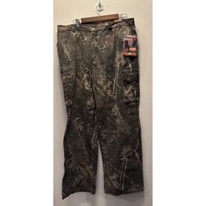 Vintage Canyon Guide Outfitters Pants Mens 38x32 Camo Cargo Hunting Outdoor